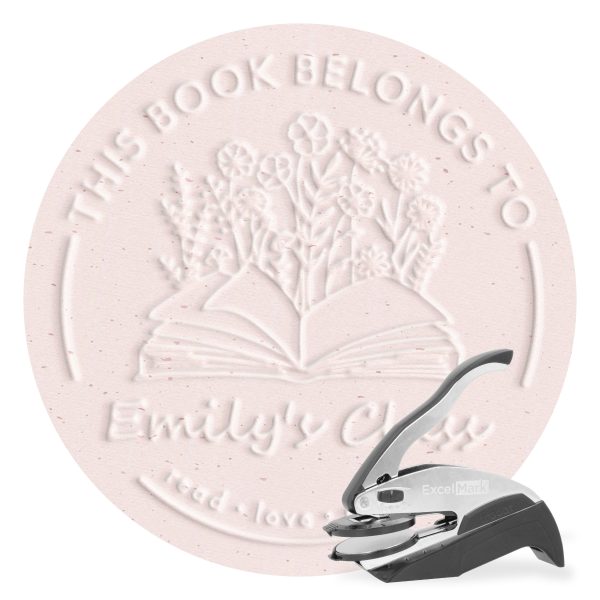 Wildflower Book Embosser For Cheap