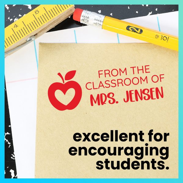 Custom From the Classroom Of Stamp Cheap - Image 2